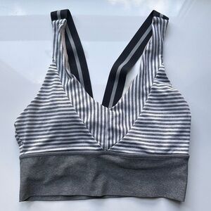 Striped Sports Bra